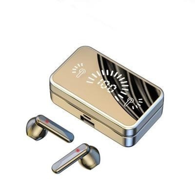 TWS-S20 Зеркало Светодиодный дисплей Bluetooth 5.1 Наушники Сенсорное управление Водонепроницаемые б