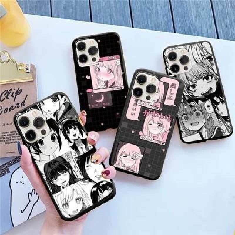 Симпатичный Аниме Девушка Женщины Мужчины Чехол для телефона для iPhone 13 12 11 Pro Max Samsung S22