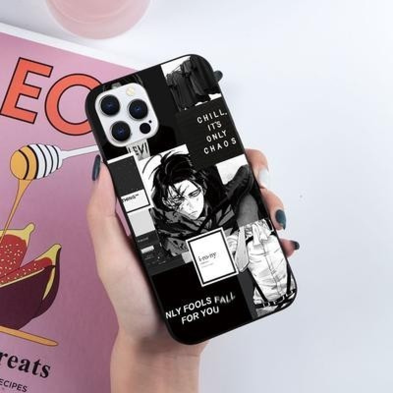 Атака на Titan Аниме Мультяшный чехол для телефона для Xiaomi Redmi Note 10 9 8 iPhone 13 12 11 Pro