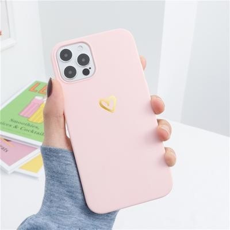 Золото Любовь Мягкий чехол для телефона для iPhone 13 14 12 11 Pro XR X 8 Samsung A32 A53 A52 A51 A2