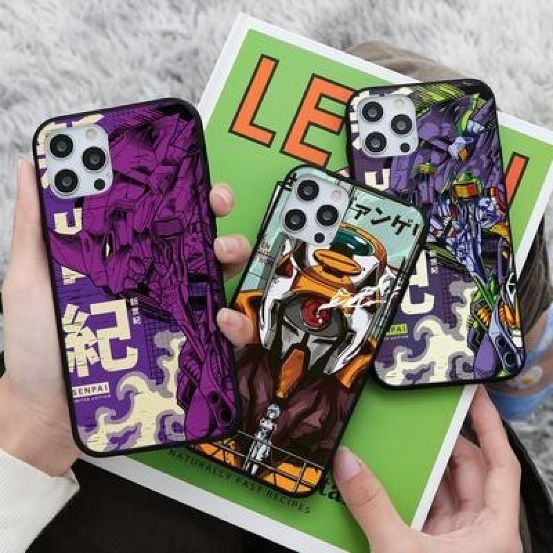 Neon Genesis Evangelion Японский аниме Чехол для телефона для iPhone 13 12 мини 11 Pro Max 8 7 6 Sam