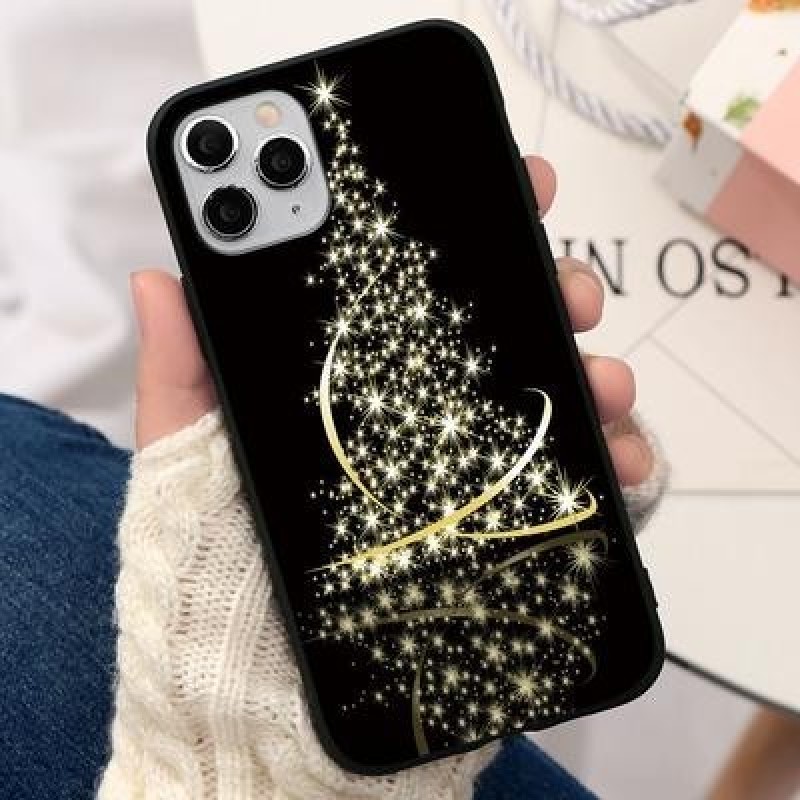 Мода Рождественская подарочная елка Чехол для телефона для iPhone 13 12 11 Pro Max XS Xiaomi Mi 11 R