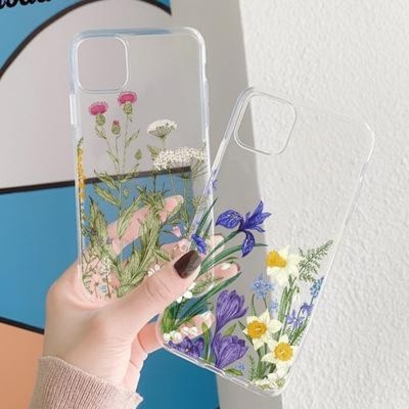 Цветы Женщины Чехол для телефона для iPhone 13 12 11 XS Max X Samsung Galaxy A12 S9 A52s A52 A72 A32