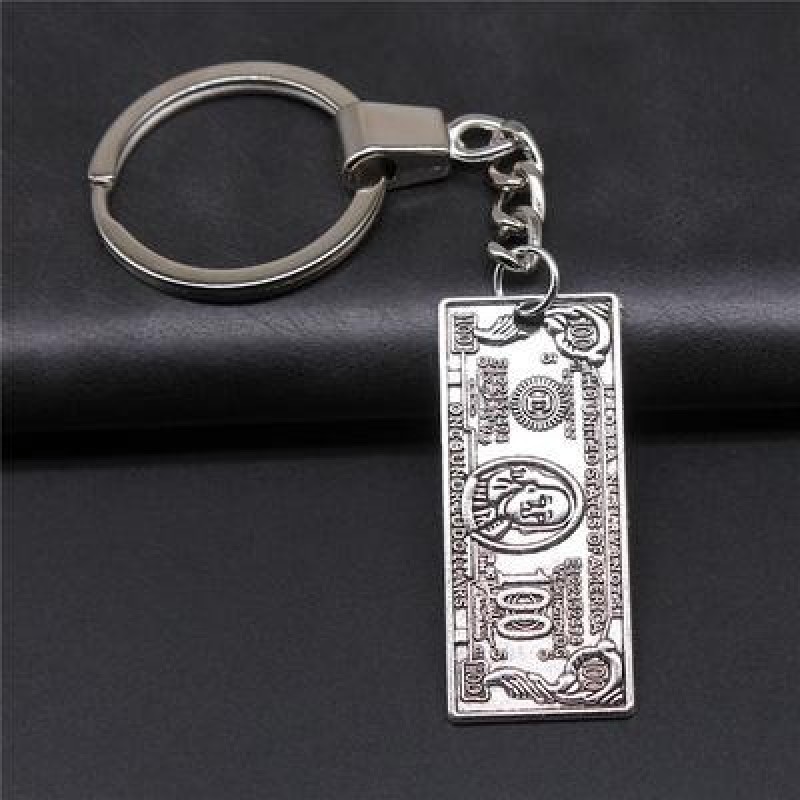 1 штука 42x18mm Деньги Сша Доллар Обереги ключ держатель лучший подарок