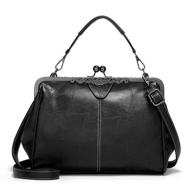 Винтаж Pu Кожа Плечо Сумки Мессенджер Дамы Crossbody Сумка Дизайнер Женские сумки Женские ретро Tote