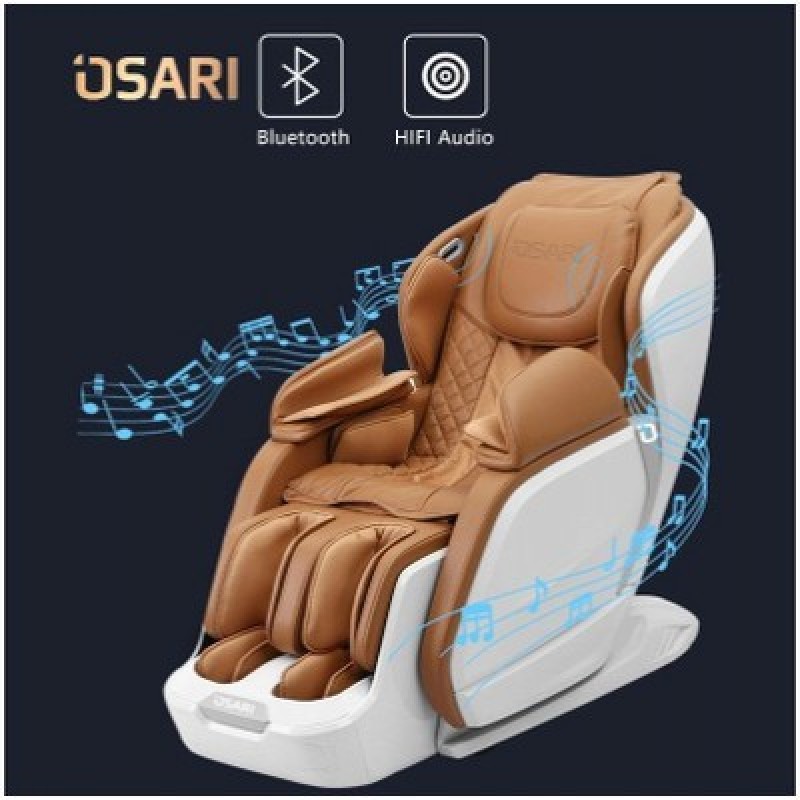 Массажное кресло OSARI GALAXY 4D цвет бежево-белый